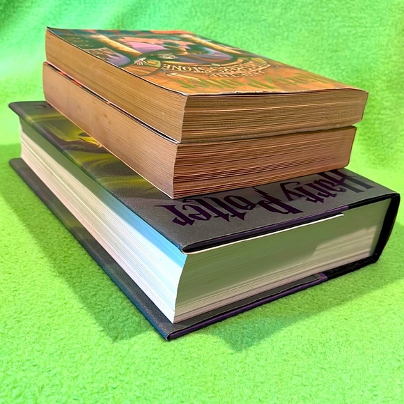 Harry Potter Bundle of Three Novels Half Blood HC 1st Edition Stone & Azkaban SC - Picture 7 of 7